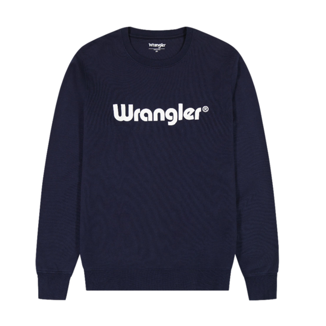 Wrangler Logo Crew Neck Sweatershirt Jumper