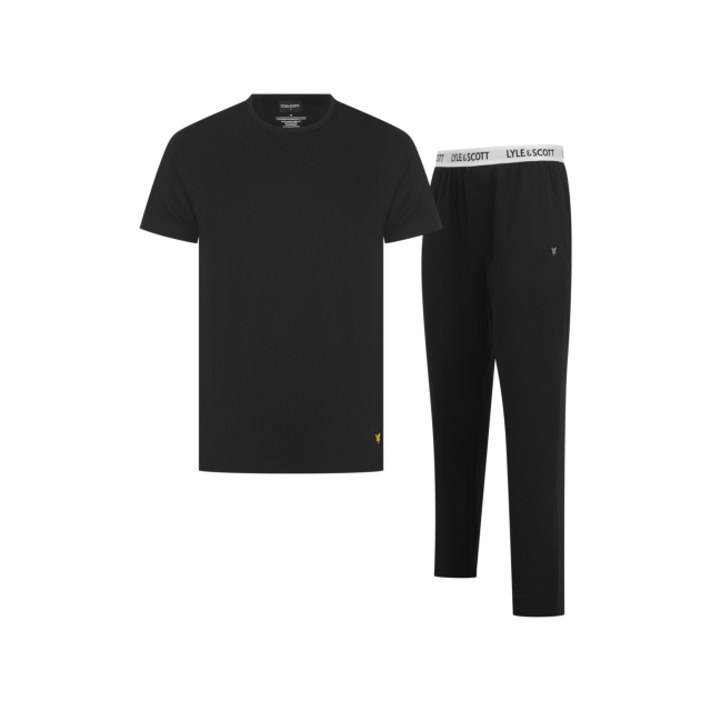 Lyle & Scott Malfoy T-Shirt & Trousers Cotton Rich Lounge Set