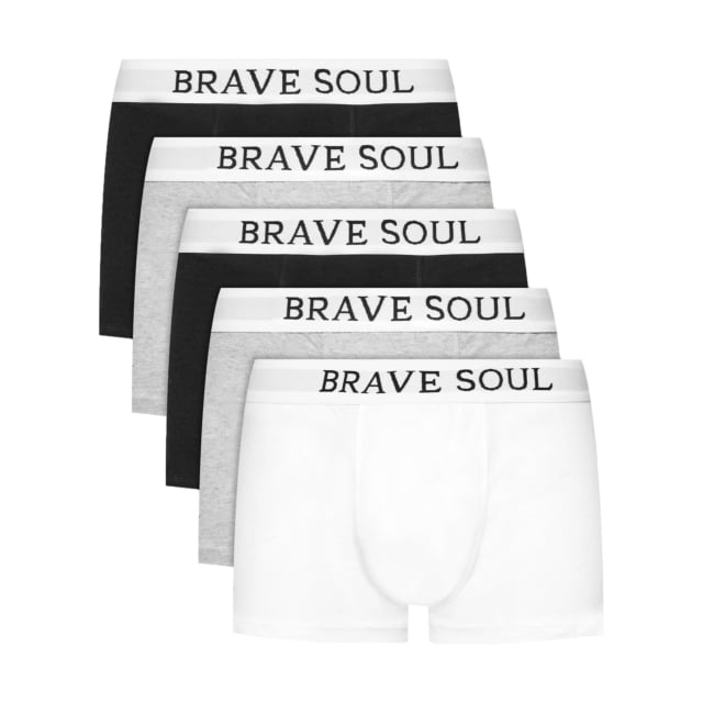 Brave Soul Oregon 5 Pack Boxers