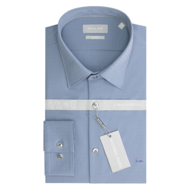 Michael Kors Preformance Slim Fit Dobby Shirt