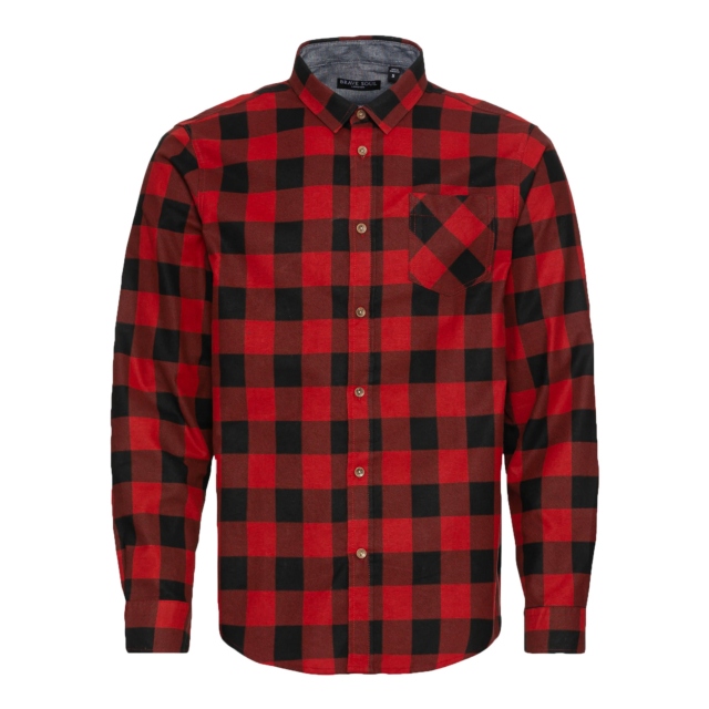 Brave Soul Jack Long Sleeve Check Shirt