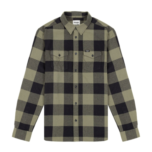 Wrangler Two Pocket Flap Shirt