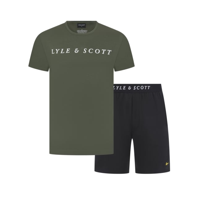 Lyle & Scott Oakley T Shirt and Short Set
