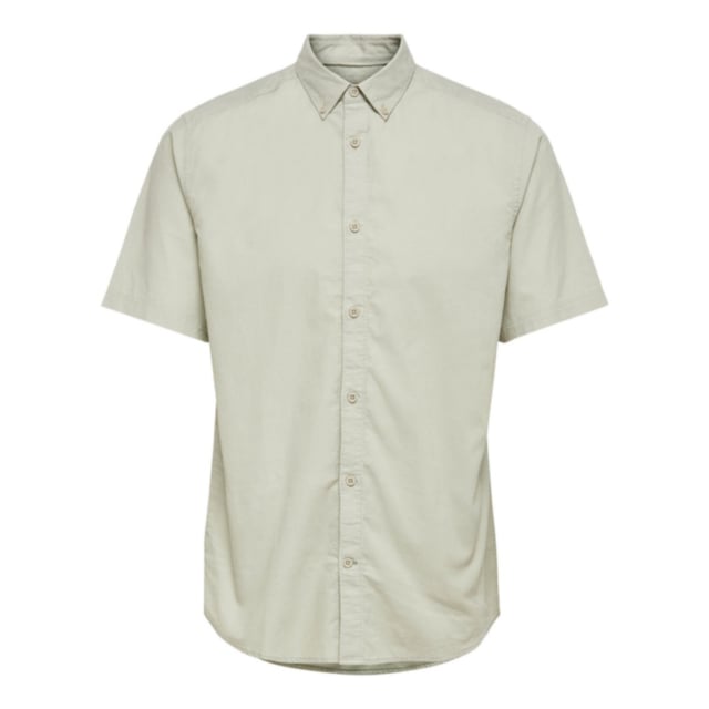 Only & Sons Stuart Short Sleeve Cord Shirt