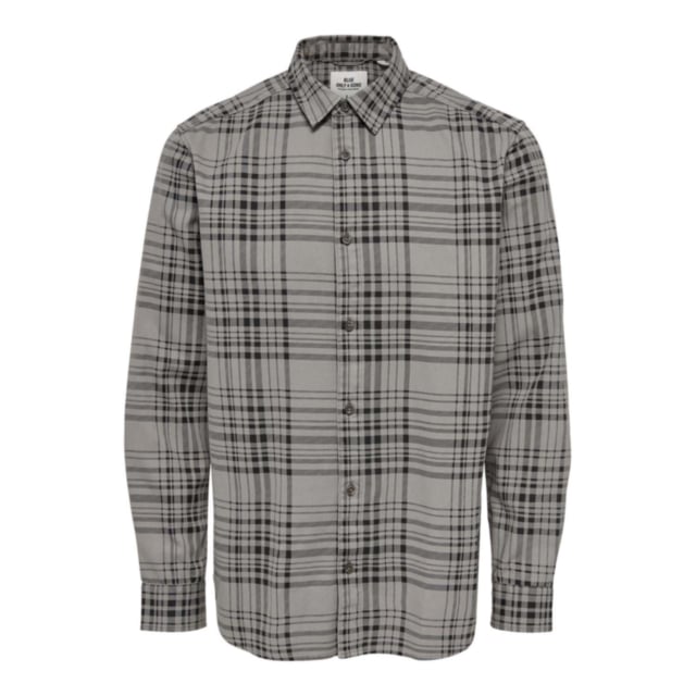 Only & Sons Axl Reg Wash Long Sleeve Check Shirt