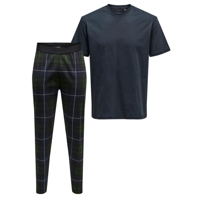 Only & Sons Billy Check Pant Lounge Box