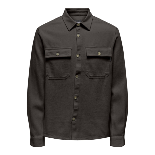 Only & Sons Mar Over Solid LS Shirt