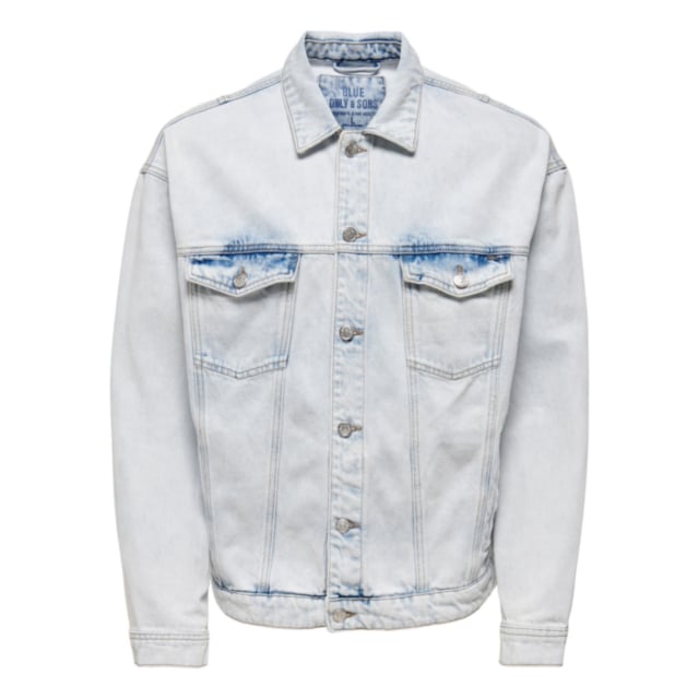 Only & Sons Rick Denim Truck Bleach Jacket