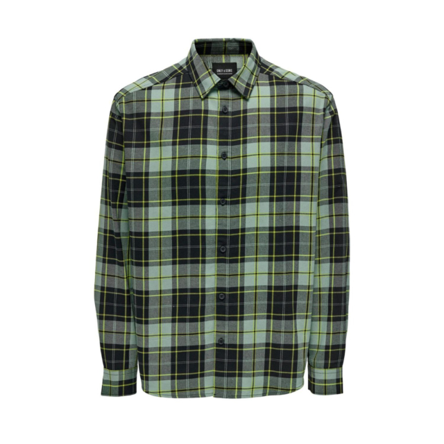Only & Sons Yox Life Long Sleeve Check Shirt