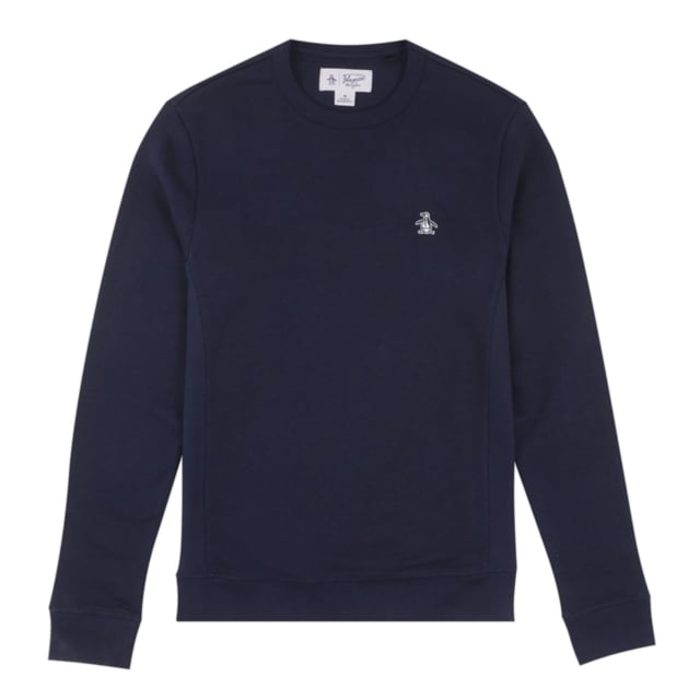 Original Penguin Sticker Pete Organic Cotton Fleece Jumper