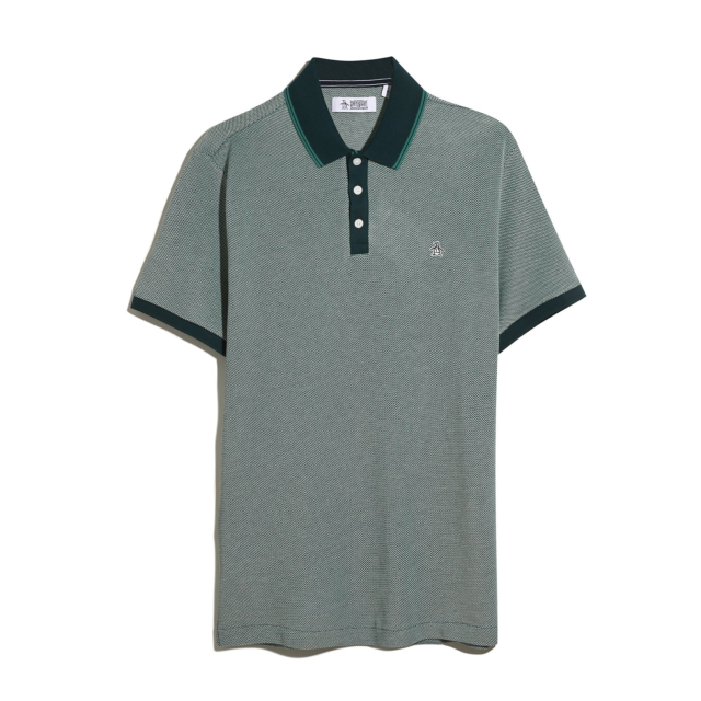 Original Penguin Tricolour Pique Short Sleeve Polo Shirt