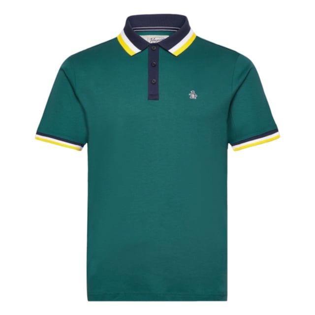 Original Penguin Ribbed Solid Short Sleeve Polo
