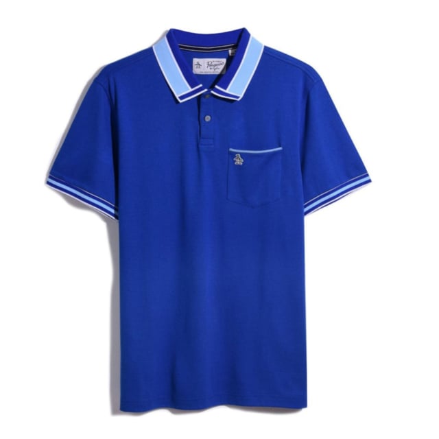 Original Penguin Stripe Collar Polo