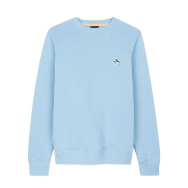 Original Penguin Sticker Pete Cotton Fleece Sweatshirt