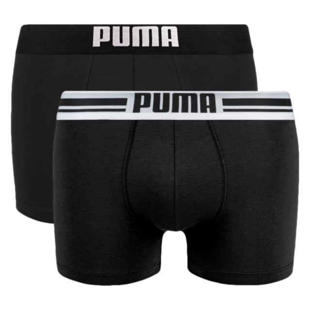 Puma 2 Pack Placed Logo Boxers