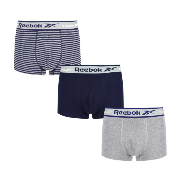 Reebok 3 Pack Keithley Trunks
