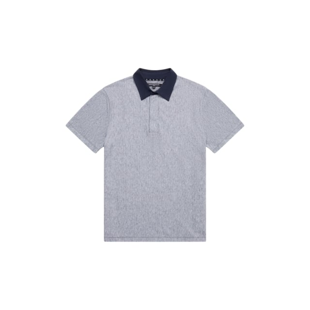 French Collection Graphic Zip Polo Shirt
