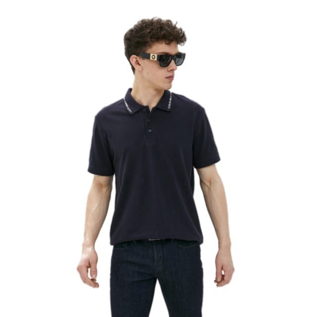 French Connection Mens Cotton Polo Top