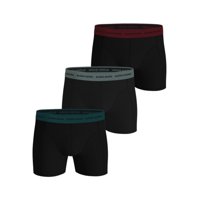 Bjorn Borg Perfect Fit Cotton Stretch Boxers 3 Pack