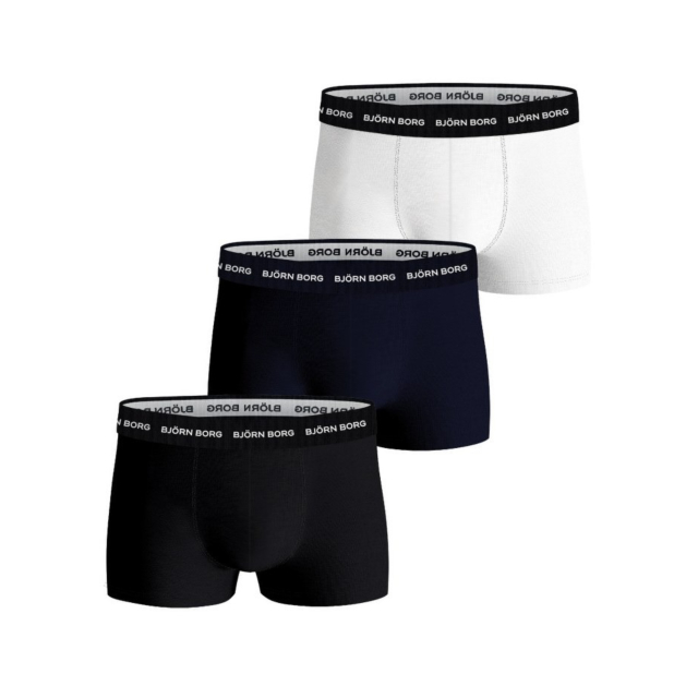 Bjorn Borg Cotton Stretch Trunk 3 Pack