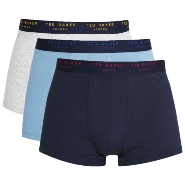 Ted Baker Boxers 3 Pack Stretch Trunks