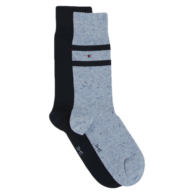 Tommy Hilfiger 2 Pack Stripe Neppy Socks