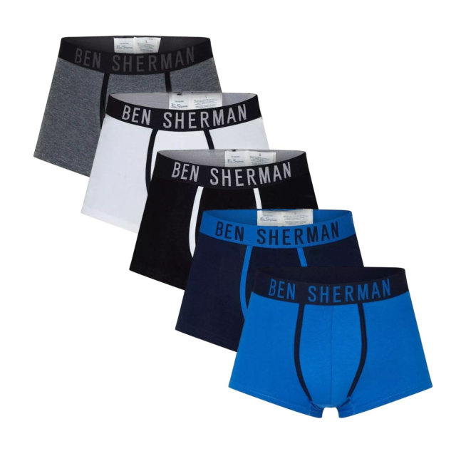 Ben Sherman 5 Pack Roman Boxers