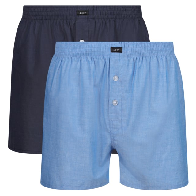 Lee 2 Pack  Mens Woven Boxers MILLS