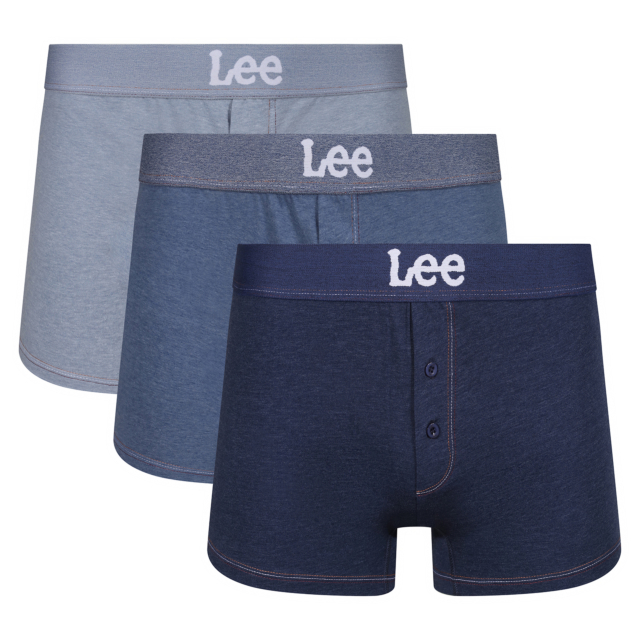  Lee 3 Pack Rushton Boxer