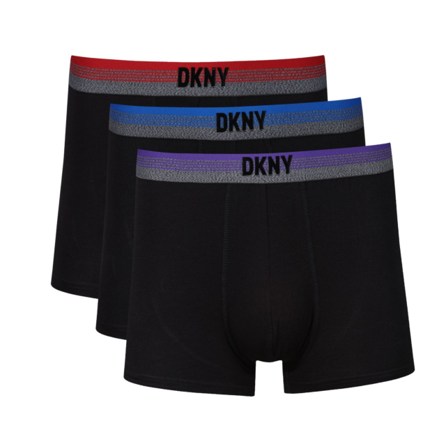 DKNY 3 Pack Ridge Boxers