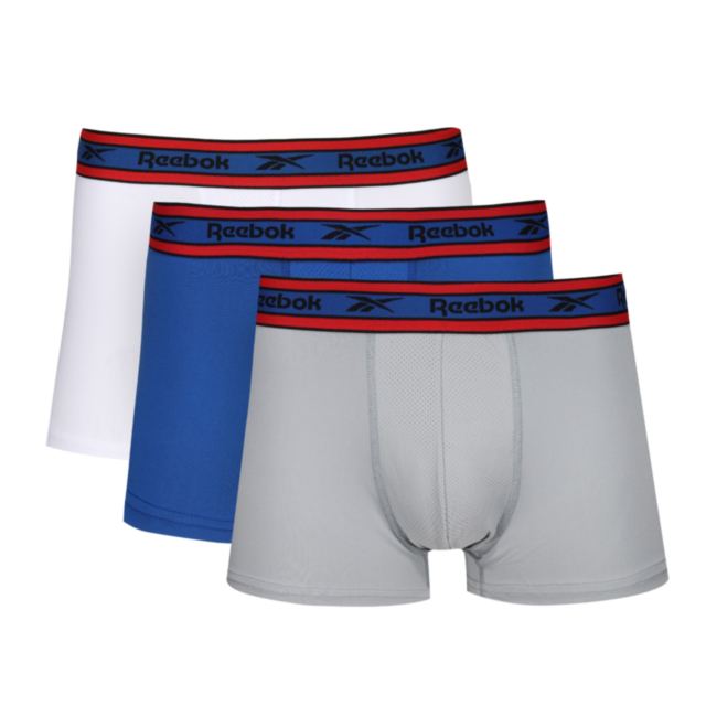 Reebok 3 Pack Short Sports Brandan Trunk