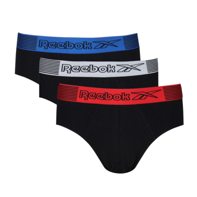 Reebok 3 Pack Mens Brief GAVINO
