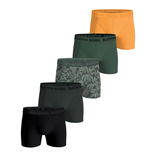 Bjorn Borg Stretch Cotton Boxer 5 Pack Underwear