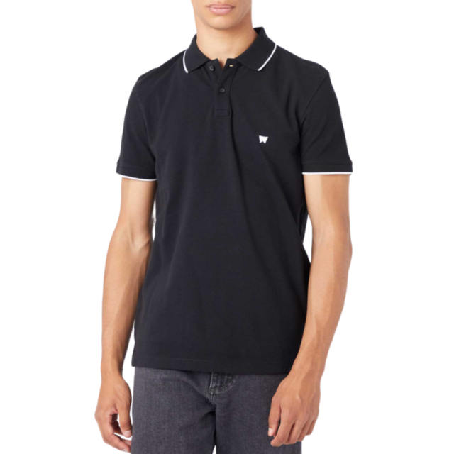 Wrangler Polo Shirt Tipped with Logo