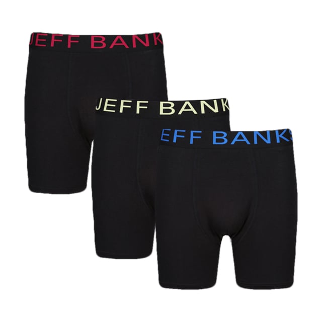 Jeff Banks 3 Pack Cotton Boxers