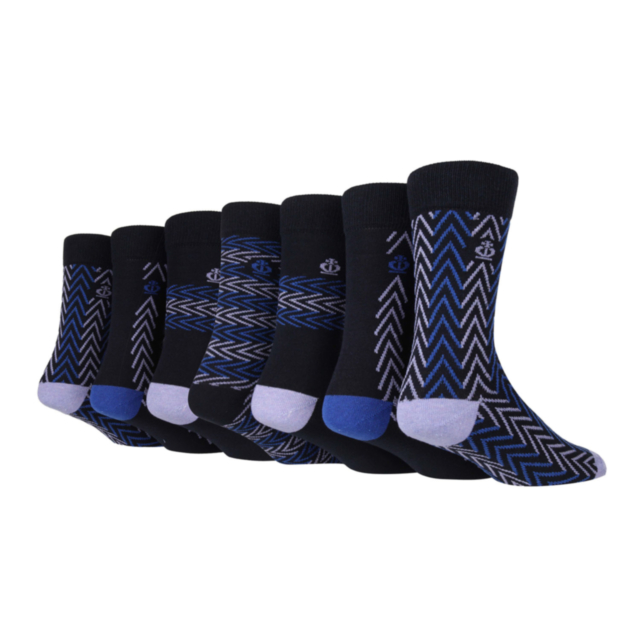 Jeff Banks 7 Pack Socks Hanging Gift Set