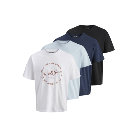 JACK & JONES Joracapulco Minimal Branding Tee SS CN Uomo